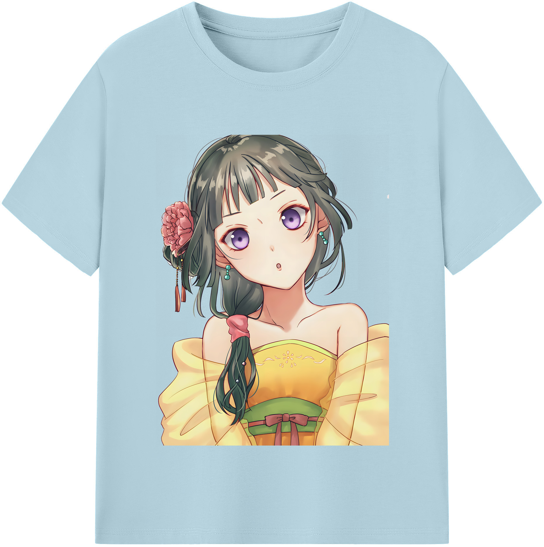 （画像用） 薬屋のひとりごと The Apothecary Diaries 綿100％半袖Tシャツ（フロントプリント）
